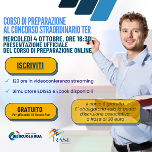 PRESENTAZIONE CORSO CONCORSO STRAORDINARIO TER